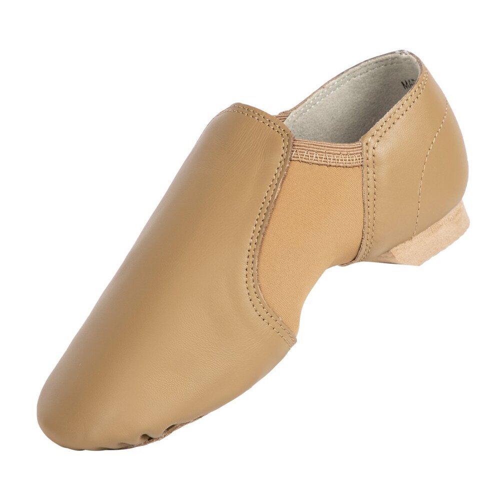 Leather Upper Slip-on Jazz Shoe for Girls and Boys (Big Kid/Little Kid/Toddler) - Picture 6 of 7